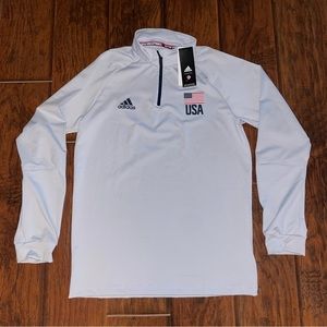 Adidas USA Quarter Zip
